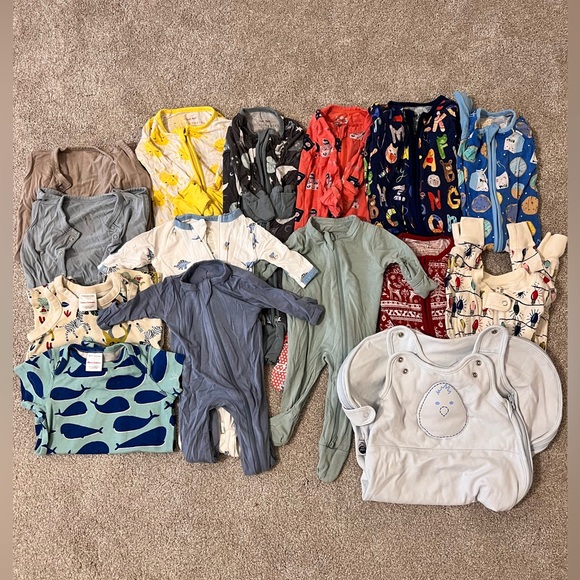 Mix of newborn 0-3 and 3-6 months.